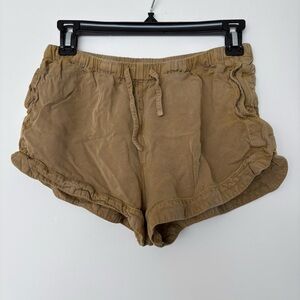 RVCA Women's Tan Soft Shorts